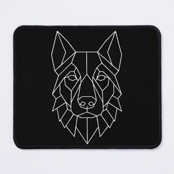 Item preview, Geometric Dog - Line Art designed and sold by treszure-chest.