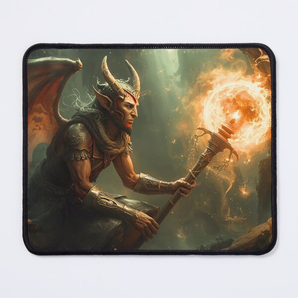 Item preview, The Infernal Sorcerer’s Flame designed and sold by Edenglow Prints & Peculiars.