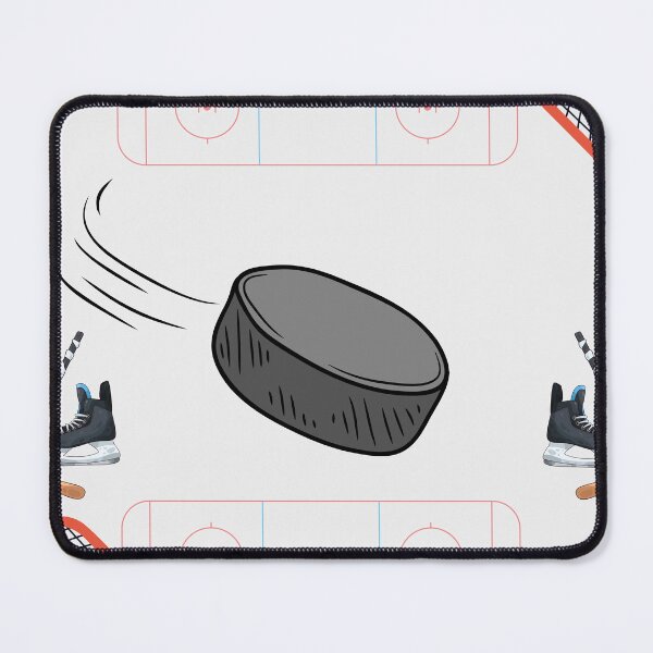 Item preview, Hockey Night – Canadian Ice Rink Seamless Pattern designed and sold by kitchpartyrebel.