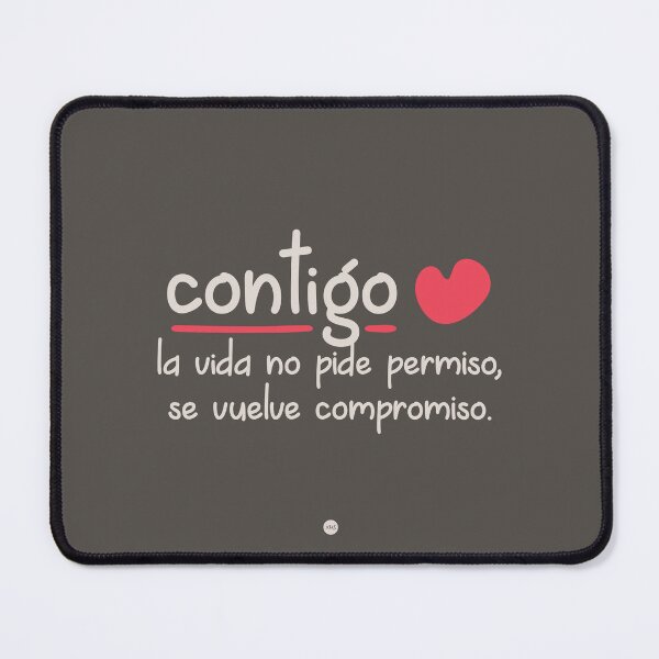 Item preview, With you, life doesn't ask for permission, it becomes a commitment (fo) I designed and sold by XUSRedbubble.