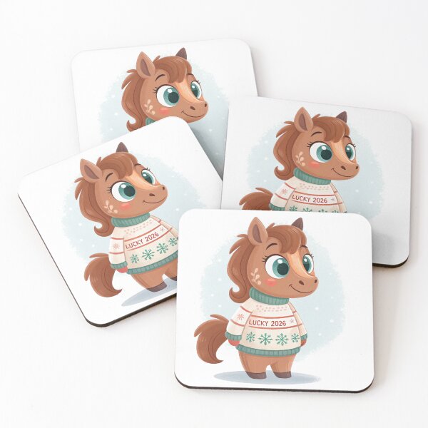 Item preview, Lucky 2026 Horse | Cute New Year Character by Vivo Studio designed and sold by VivoStudio.