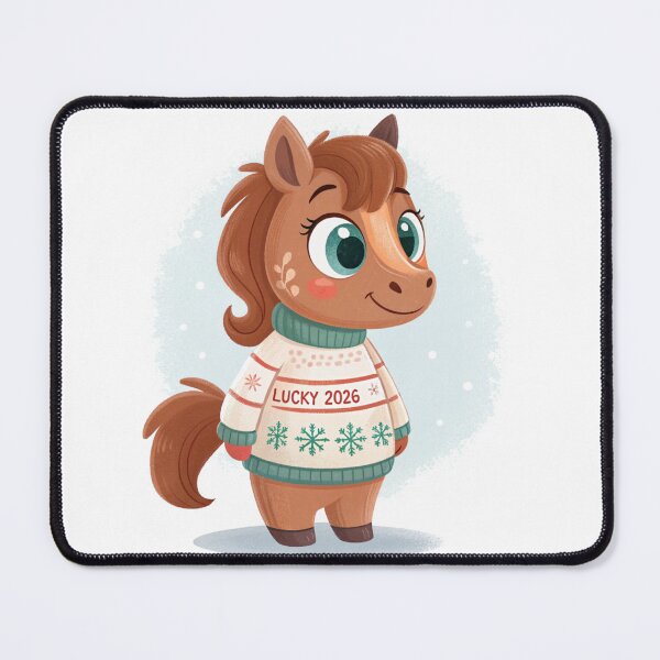 Item preview, Lucky 2026 Horse | Cute New Year Character by Vivo Studio designed and sold by VivoStudio.