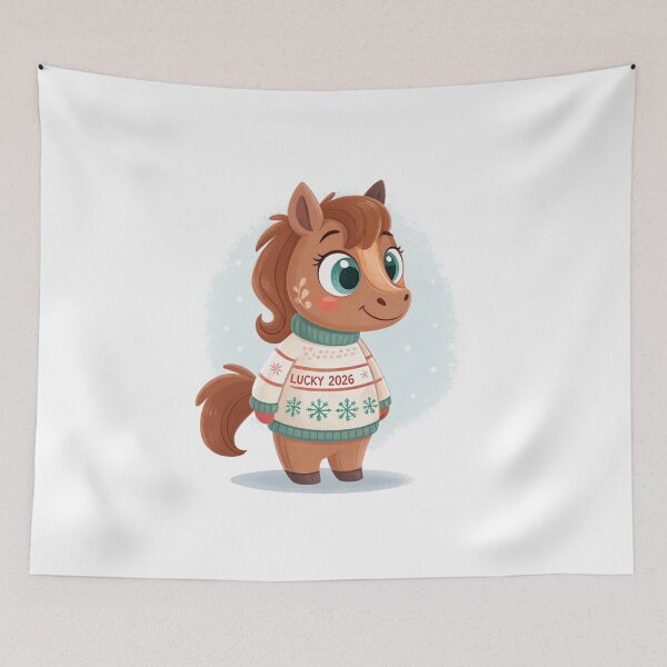 Item preview, Lucky 2026 Horse | Cute New Year Character by Vivo Studio designed and sold by VivoStudio.