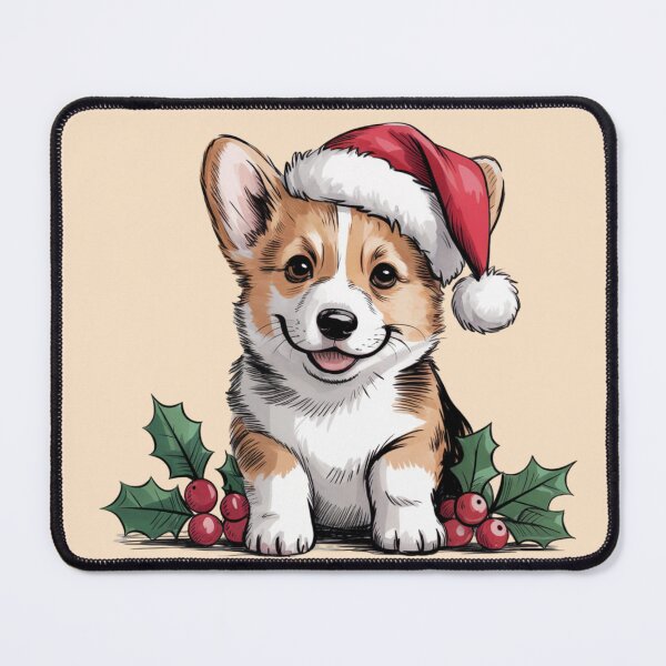 Item preview, Santa Corgi designed and sold by 123ks.