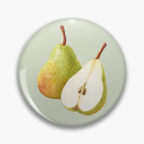 Item preview, One Half and One Whole Anjou Pears designed and sold by Violet Peonies.