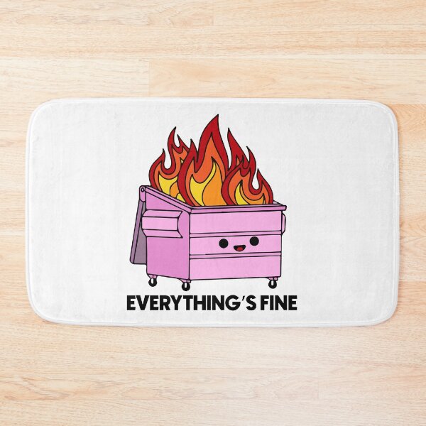 Item preview, Memes Dumpster Fire Everything's Is Fine designed and sold by designing01Ar3.
