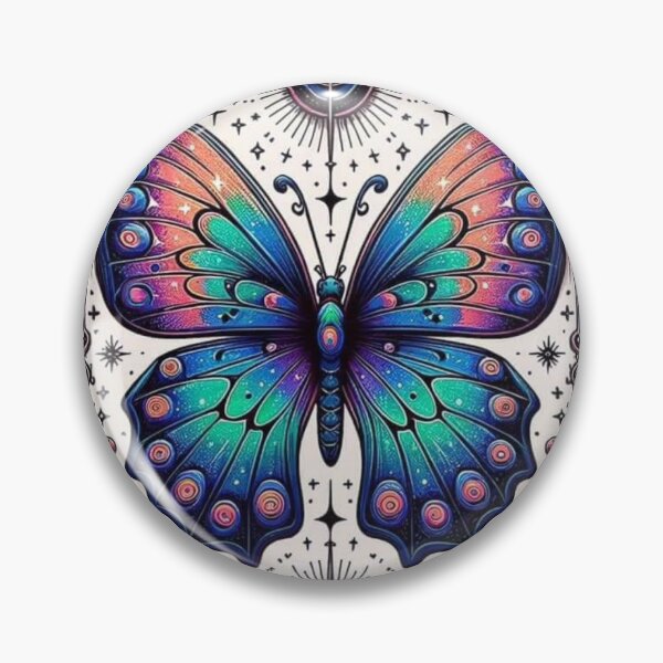 Artikelvorschau, Kleidung und Heimdekoration mit der Tarotkarte „Der antisoziale Schmetterling“ entworfen und verkauft von Compass and a Camera.