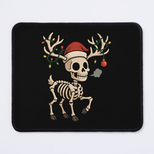 Item preview, Skeleton Reindeer Christmas Design - Cute Dark Holiday Vibes designed and sold by Weorus.