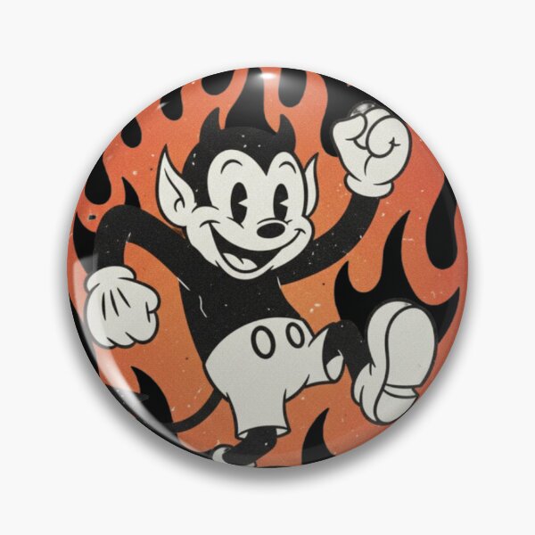 Item preview, Chaos Coordinator - Retro 1930s Rubber Hose Devil Cartoon designed and sold by BeYourOwnHero.