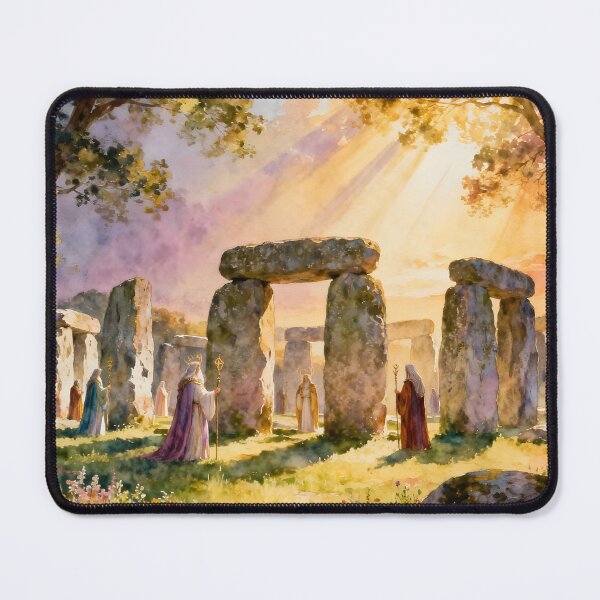 Item preview, Druids in Stonehenge designed and sold by SoniaSarkali.