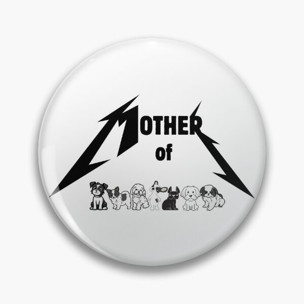 Item preview, Mother of Puppies | Dog Lovers Rock Music Logo – Puppy Mom Gift designed and sold by SunandShade.