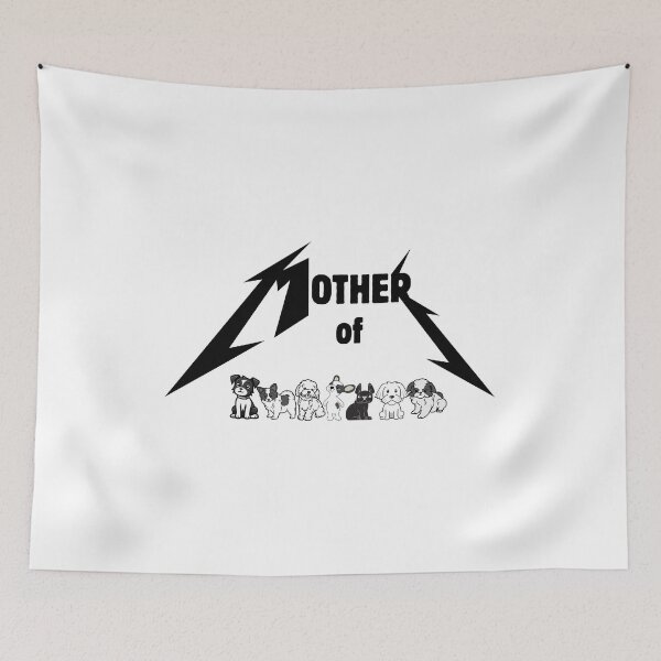 Item preview, Mother of Puppies | Dog Lovers Rock Music Logo – Puppy Mom Gift designed and sold by SunandShade.