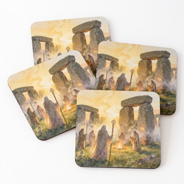 Item preview, Druids in Stonehenge designed and sold by SoniaSarkali.