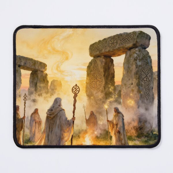 Item preview, Druids in Stonehenge designed and sold by SoniaSarkali.