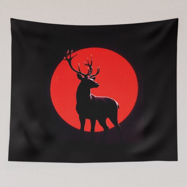 Item preview, Blood Moon Deer designed and sold by SignumShop.
