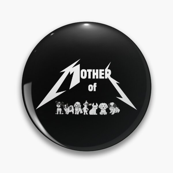 Item preview, Mother of Puppies | Dog Lovers Rock Music Logo – Puppy Mom Gift designed and sold by SunandShade.