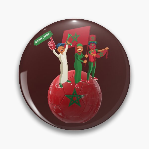 Item preview, AFCON 2025 Morocco Football Fan Celebration designed and sold by Neo-Grafica.