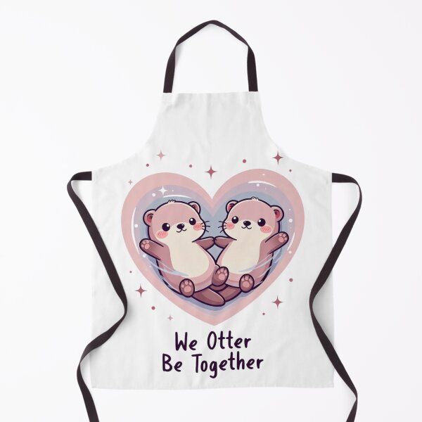 Item preview, Funny Otters We Otter Be Together Valentines Day designed and sold by GrumpySableye.