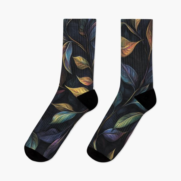 Aperçu de l'œuvre Feuilles colorées. créée et vendue par MagelliShop.