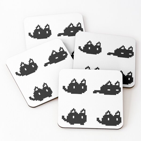 Item preview, pixel minicat set designed and sold by Karaneko.