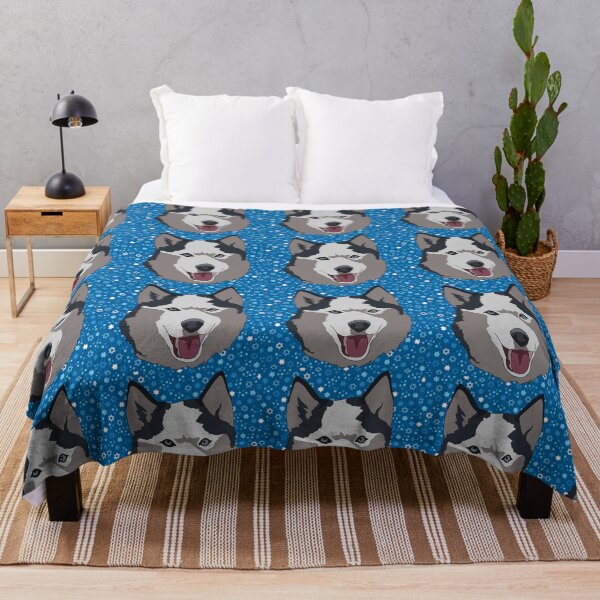 Item preview, Copy of Chanukah pattern husky designed and sold by LeahcarsArt.