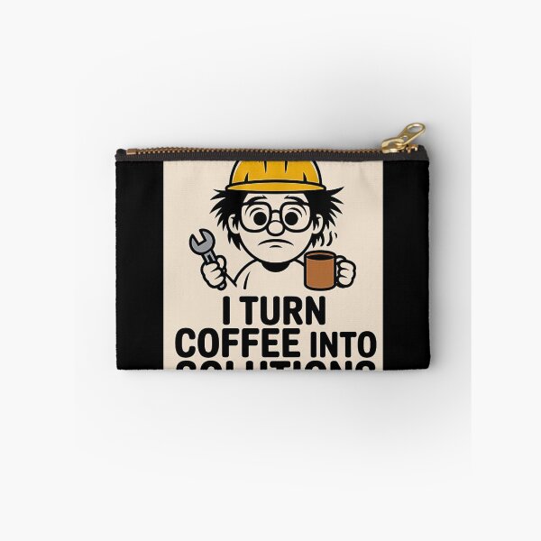 Item preview, Engineer - I turn coffee into solutions  designed and sold by Agu210.