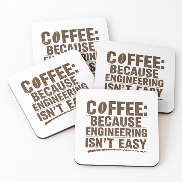 Item preview, Coffee because engineering isn't easy- coffee loverful - Caffeine engineers  designed and sold by Happyhoo1.