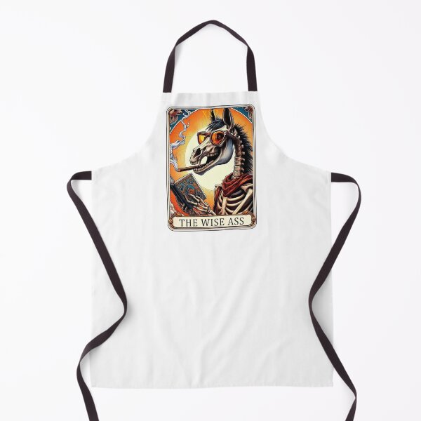 Item preview, The Wise @ss Skeleton Tarot Card | Gothic Occult Apparel & Home Decor Design designed and sold by Compass and a Camera.