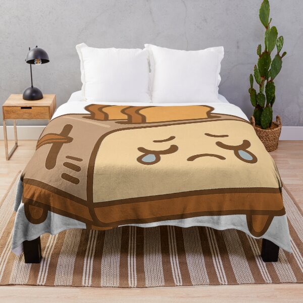 Item preview, Kawaii Sad Toaster – Funny Relatable Meme Art designed and sold by kimkosovo.