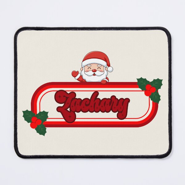 Item preview, Zachary and Santa Claus designed and sold by ArtCraftLab.
