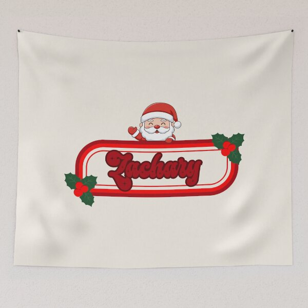 Item preview, Zachary and Santa Claus designed and sold by ArtCraftLab.
