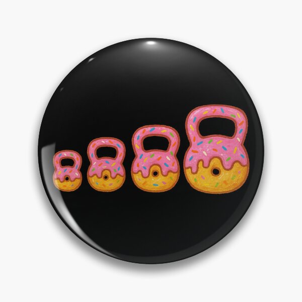Item preview, Kettlebell Patterns Donuts designed and sold by LookARTIST.