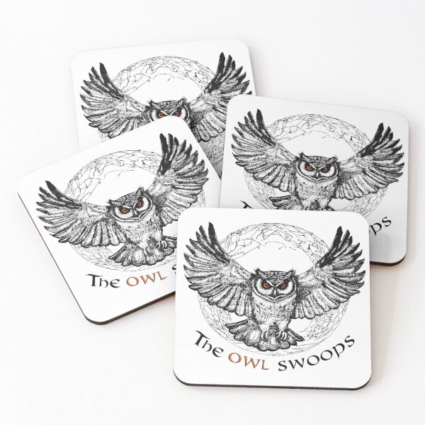 Item preview, The Owl Swoops designed and sold by Andy Coleman.