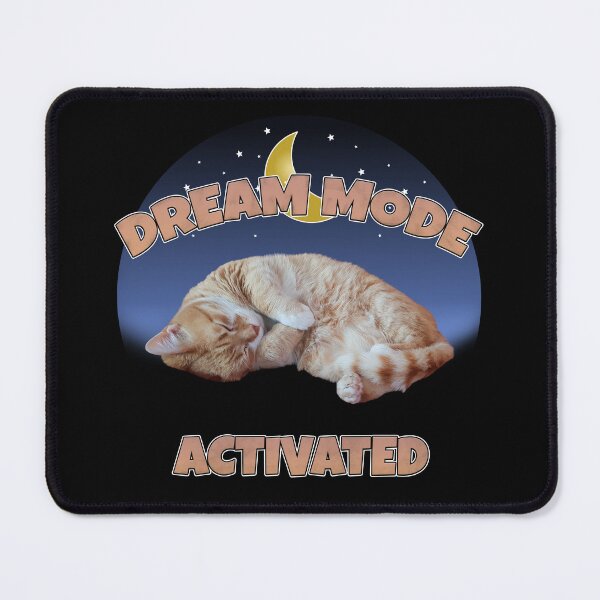 Item preview, Dream Mode Activated – Cute Sleeping Cat Design designed and sold by MB-CatPrints.