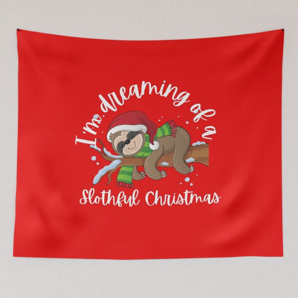 Item preview, Cute Sloth Christmas Design designed and sold by MimsTees.