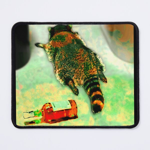 Item preview, The Drunken Raccoon!!! designed and sold by Galactic-Arts.