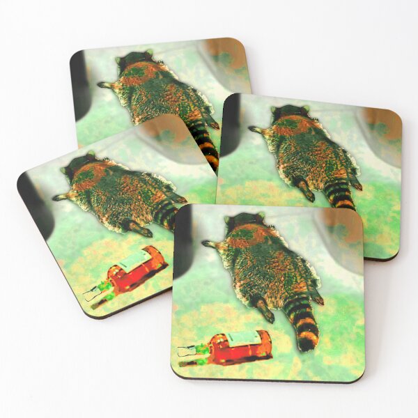 Item preview, The Drunken Raccoon!!! designed and sold by Galactic-Arts.
