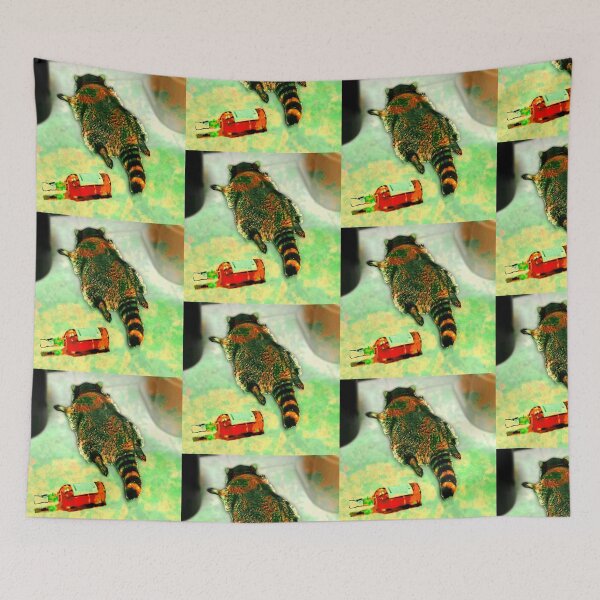 Item preview, The Drunken Raccoon!!! designed and sold by Galactic-Arts.