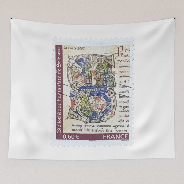 Item preview, Vintage French Selestat Postage Stamp designed and sold by red-amber65.