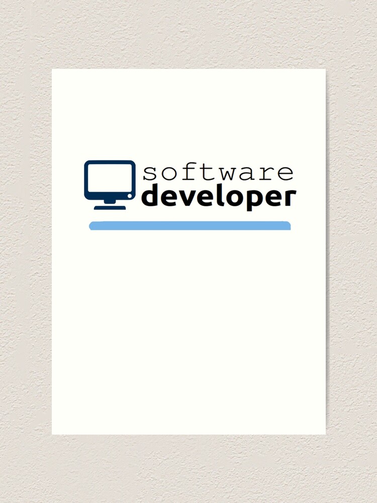 Thumbnail 1 of 3, Art Print, Software Developer designed and sold by BadMister.