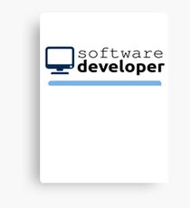Software Developer Canvas Print