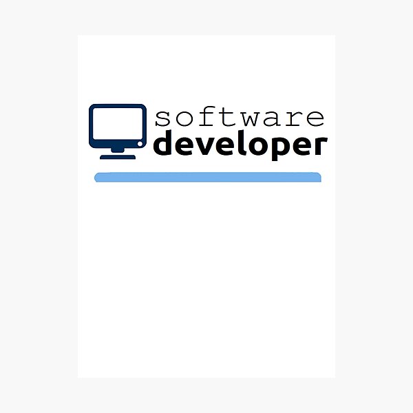 Item preview, Software Developer designed and sold by BadMister.