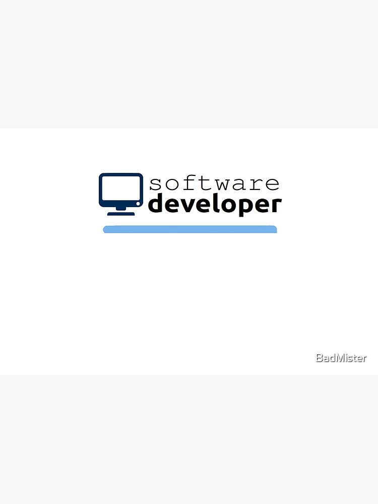 Thumbnail 4 of 4, Zipper Pouch, Software Developer designed and sold by BadMister.