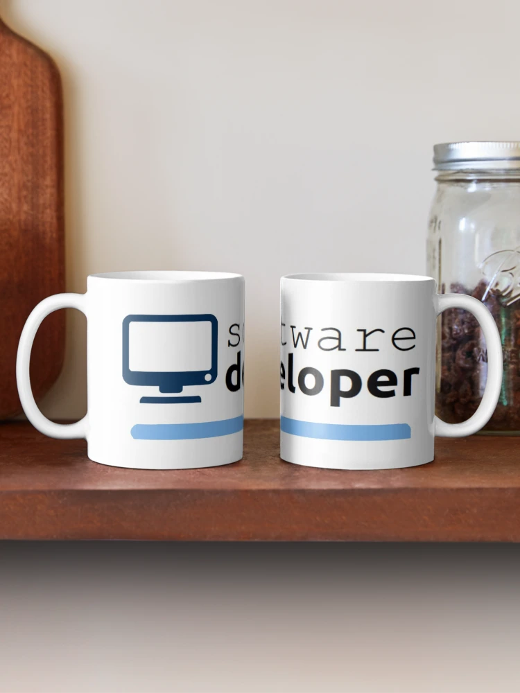 Thumbnail 2 of 6, Coffee Mug, Software Developer designed and sold by BadMister.