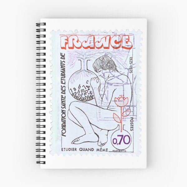 Item preview, French 50 Years Study Vintage Postage Stamp designed and sold by red-amber65.