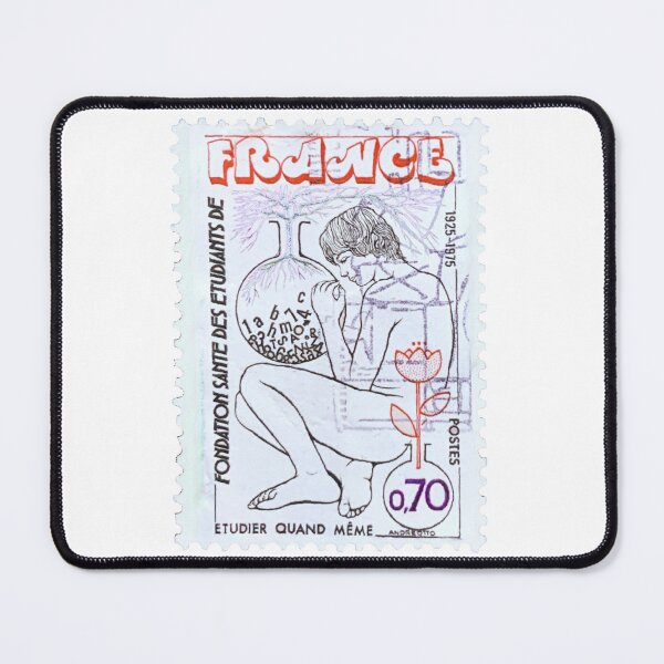 Item preview, French 50 Years Study Vintage Postage Stamp designed and sold by red-amber65.