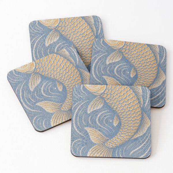 Item preview, Koi Fish 2 spirals designed and sold by florback.