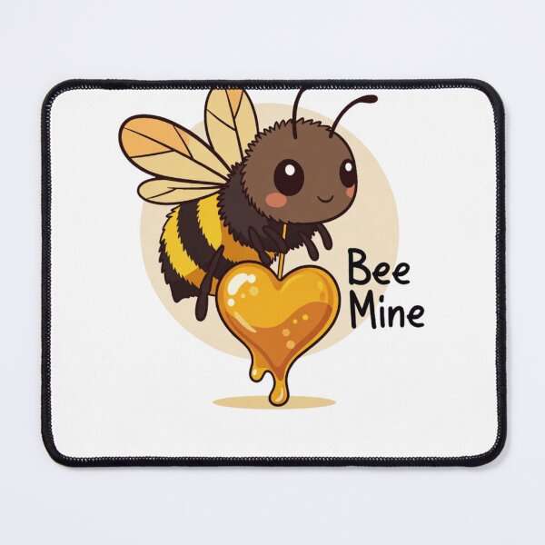Item preview, Kawaii Bee Mine Bumblebee Valentine Gift Idea designed and sold by GrumpySableye.