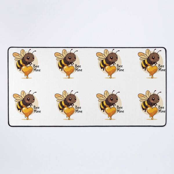 Item preview, Kawaii Bee Mine Bumblebee Valentine Gift Idea designed and sold by GrumpySableye.