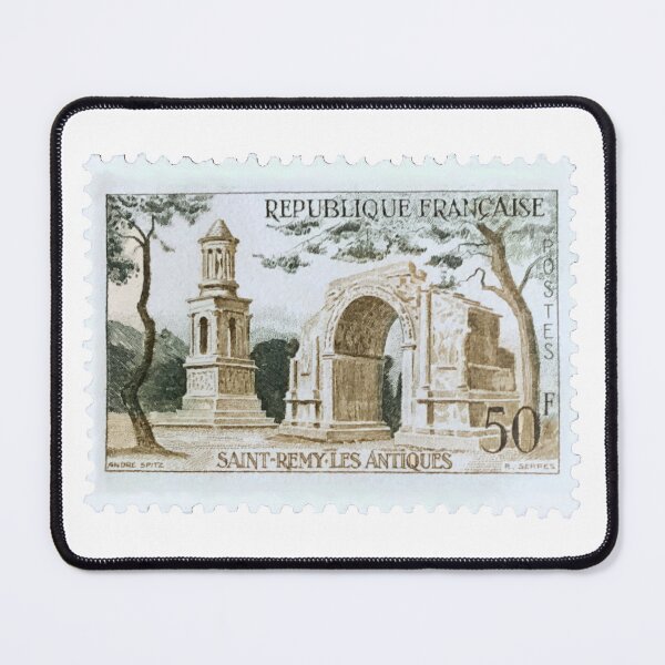 Item preview, Vintage French Saint Remy Postage Stamp designed and sold by red-amber65.